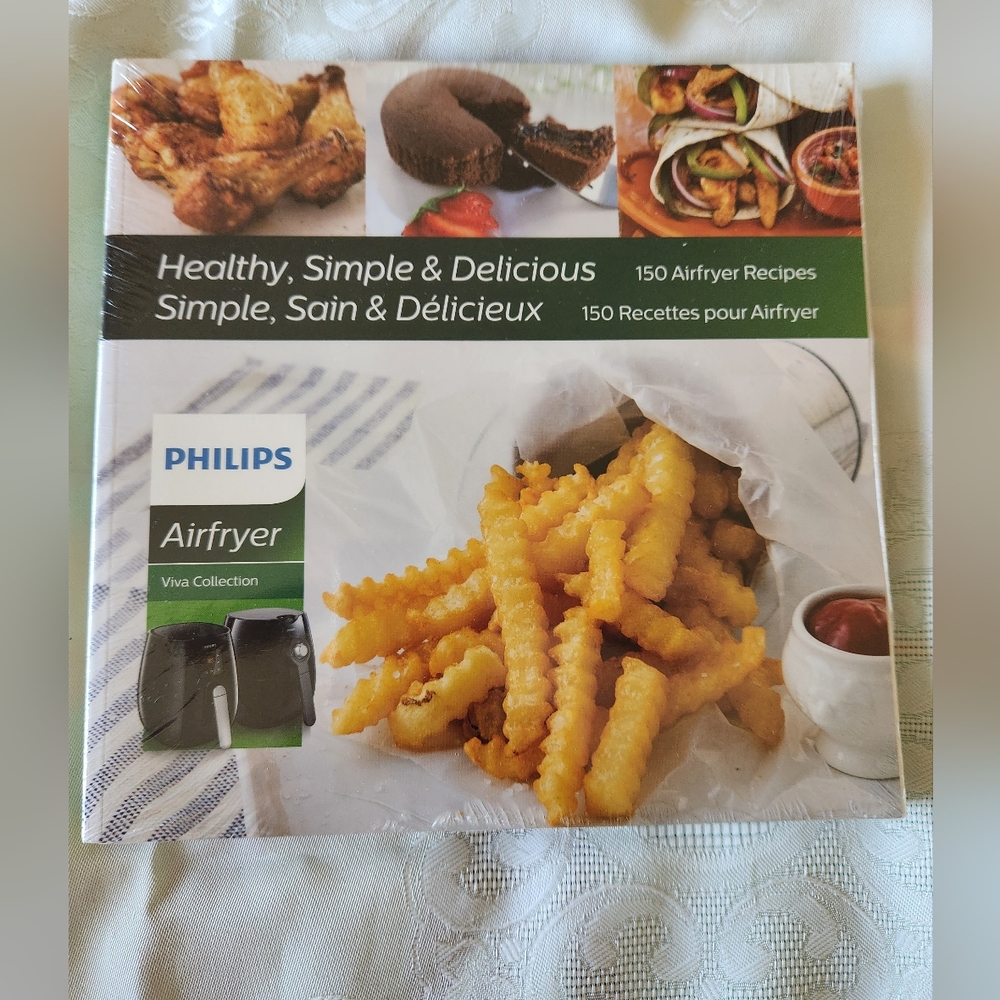 Philips Air Fryer Recipe Book Viva Collection NEW